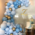 Balloon Arch Stand 5inch 11inch 18inch blue latex balloon garland set Supplier